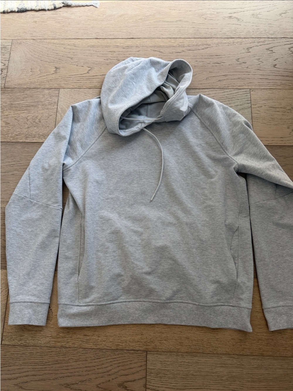lululemon athletica Light Gray Pullover Hoodie